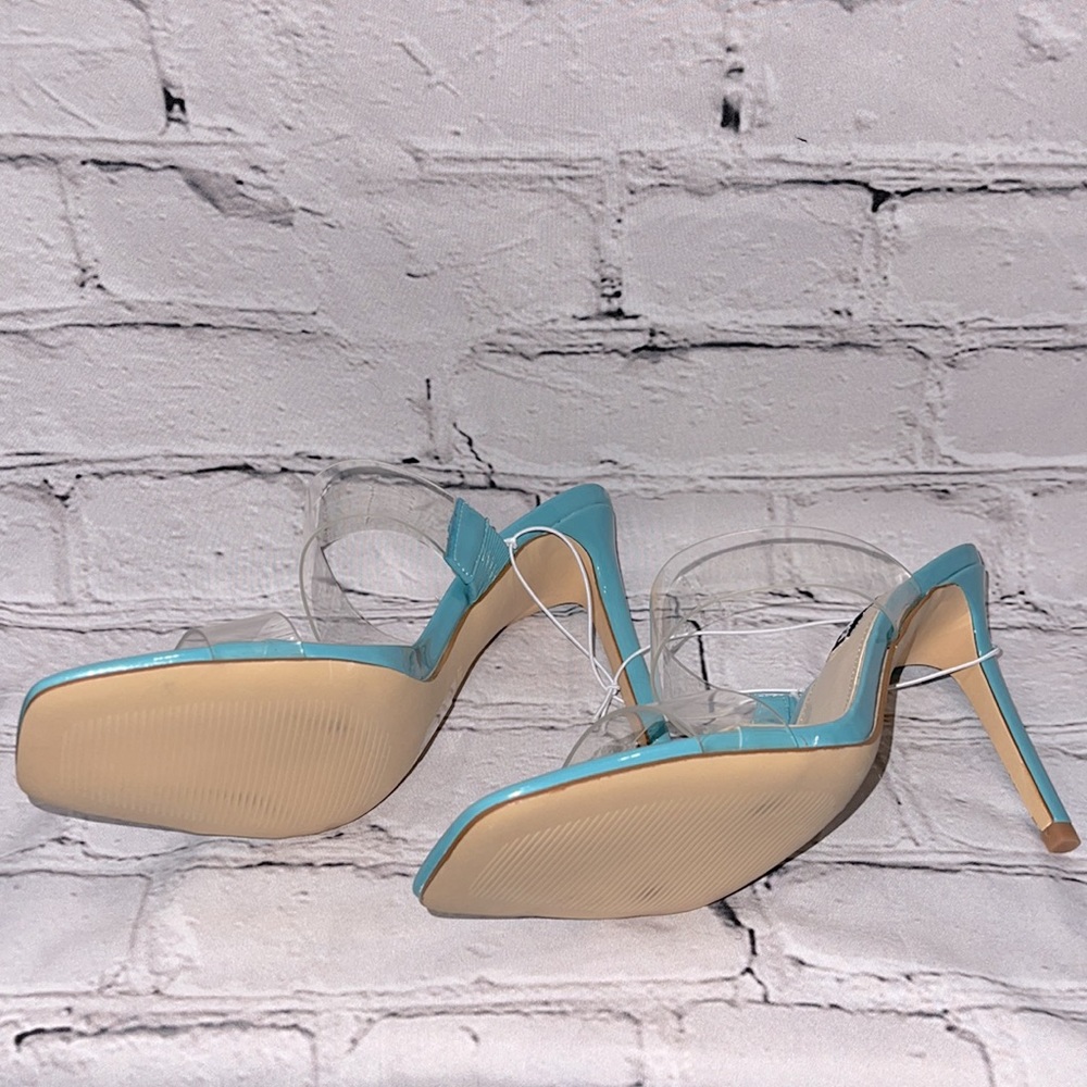 Nine West Women's Heeled Slide Sandals NWT - Picture 6 of 6